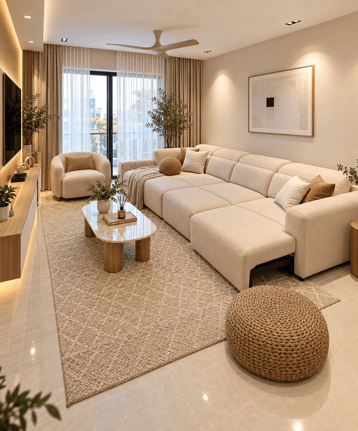 Sofa Combed