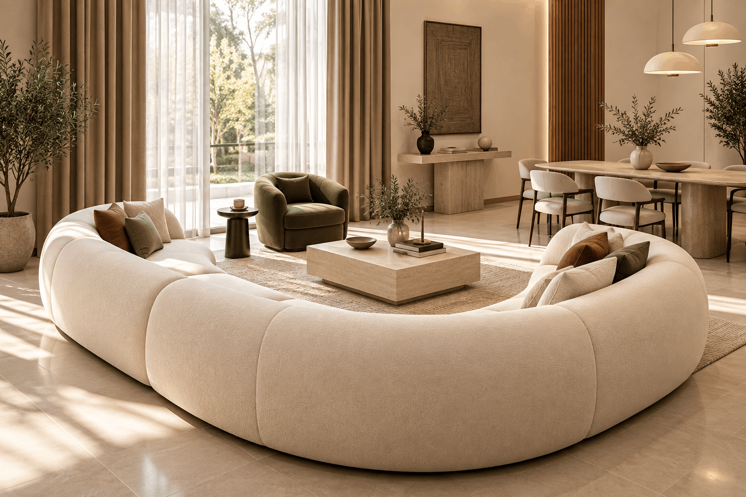 Round Sectional