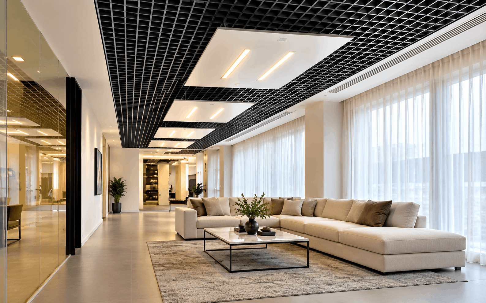 Grid False Ceiling