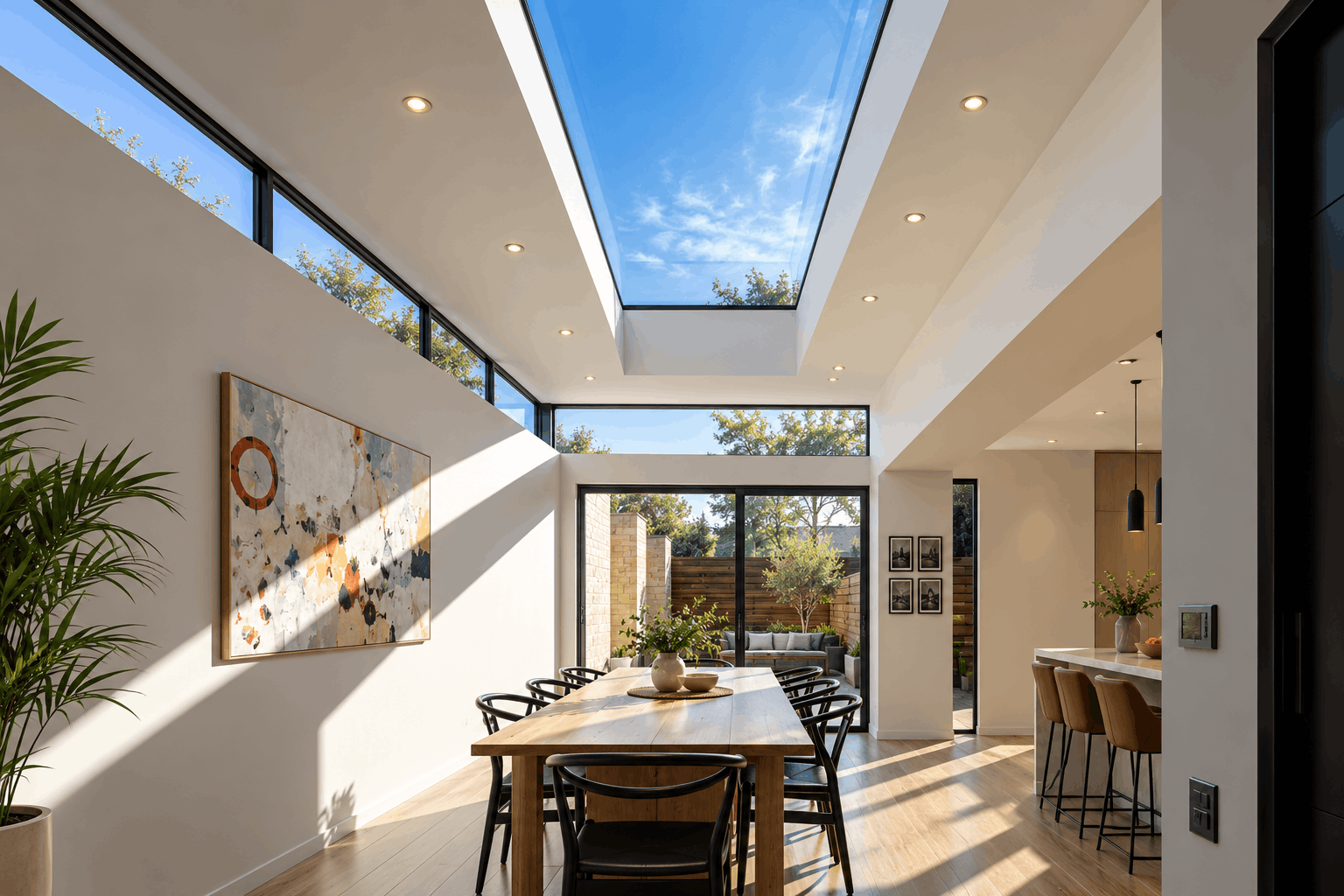 Skylight Glass Ceiling