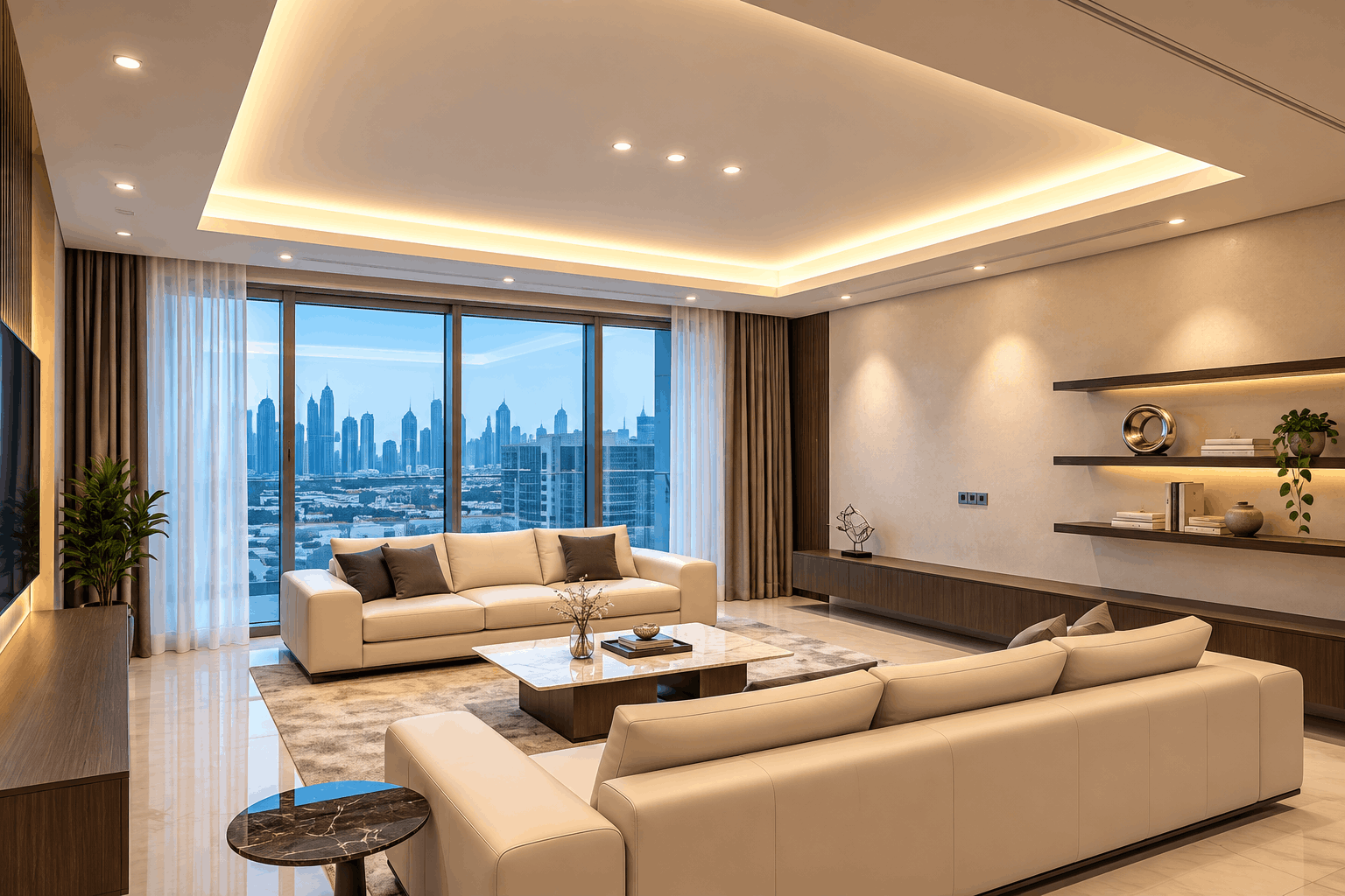 Plain Gypsum Ceiling