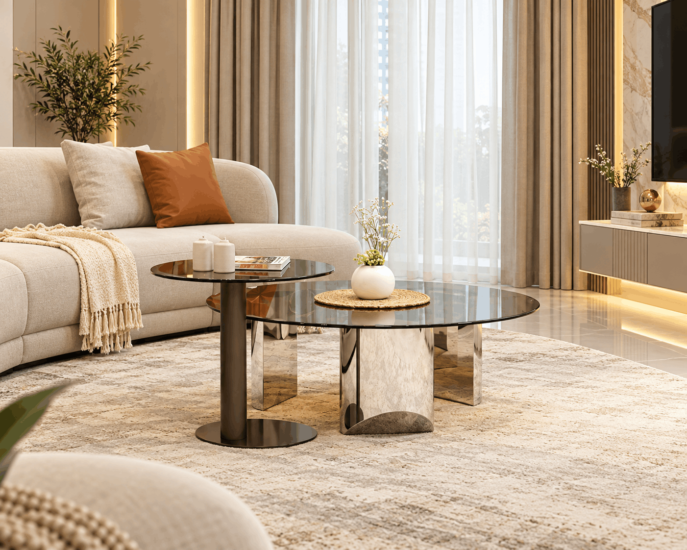 Glass Coffee Table