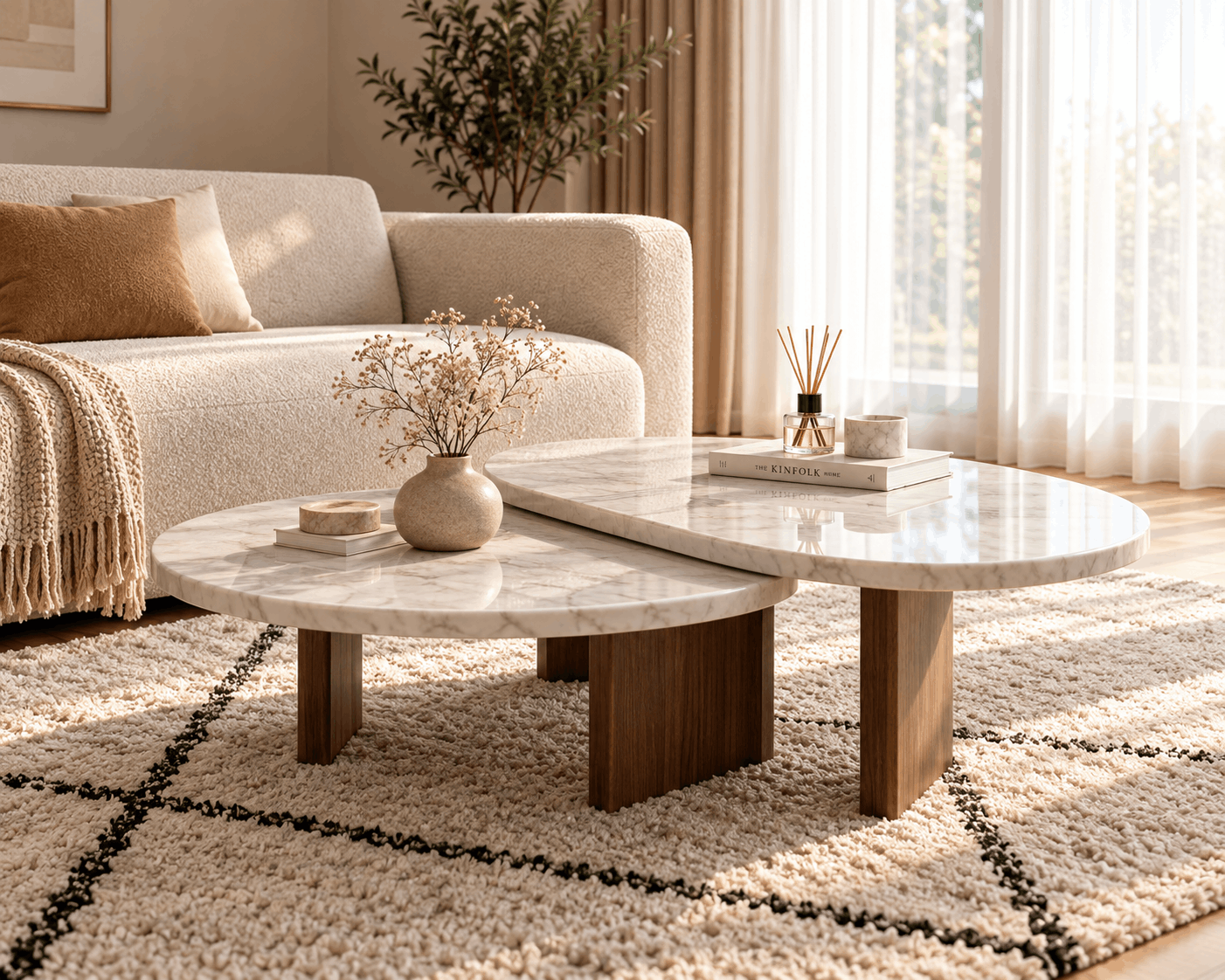 Marble Nesting Tables