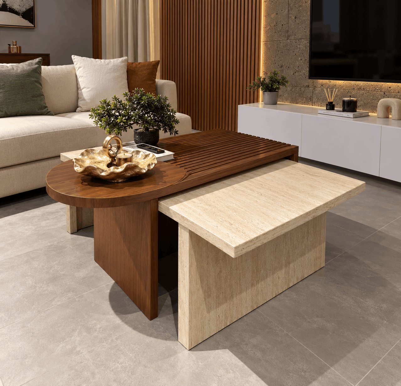 Wooden Nesting Tables