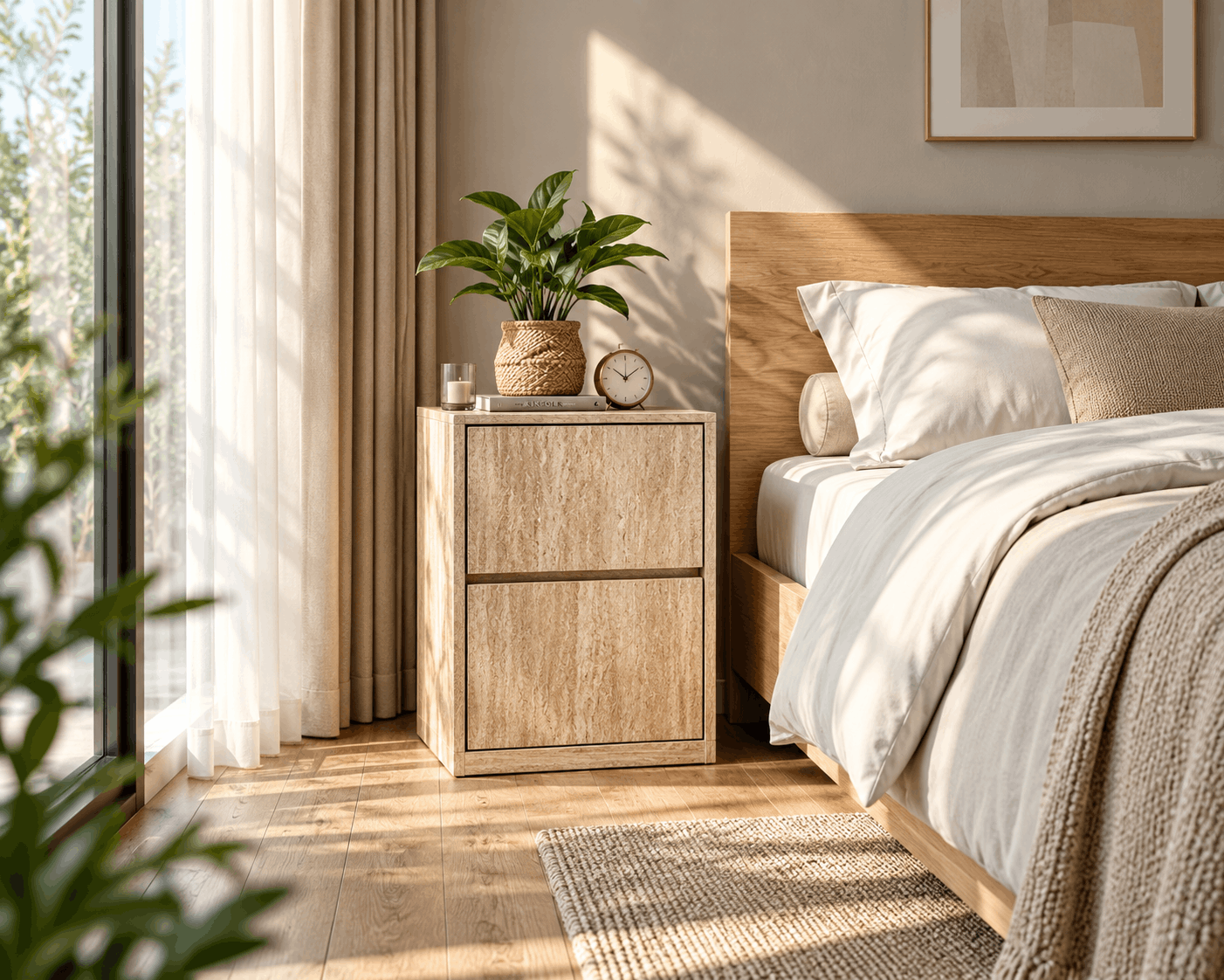 Wooden Side Table