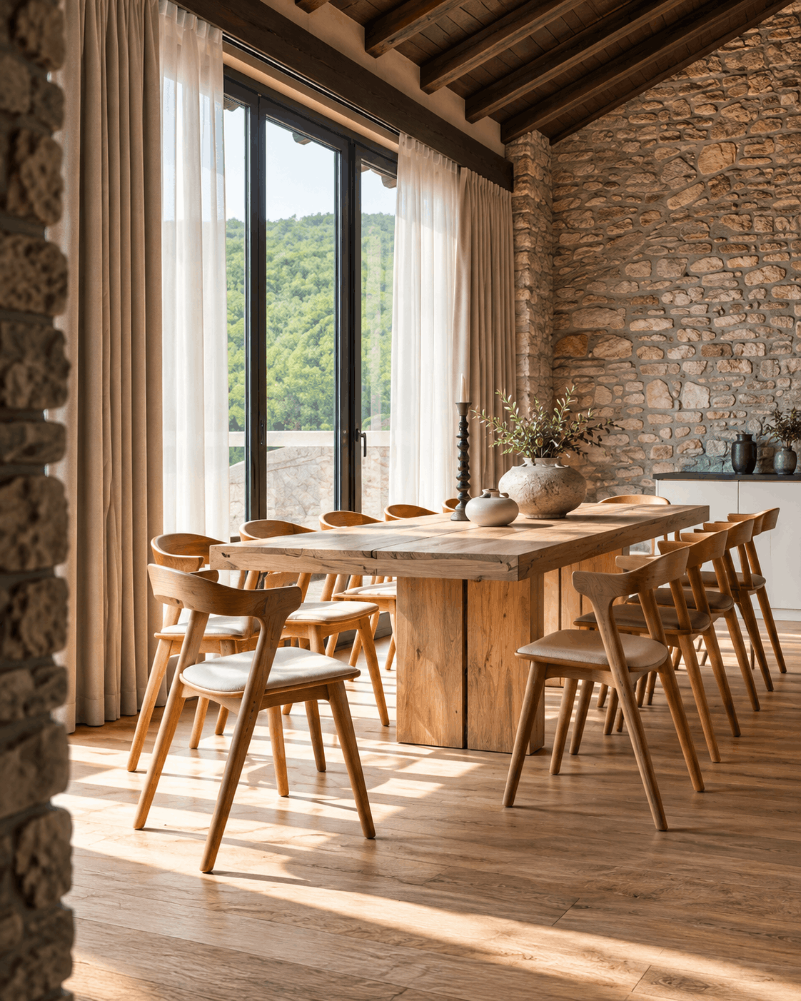 Solid Wood Dining Table