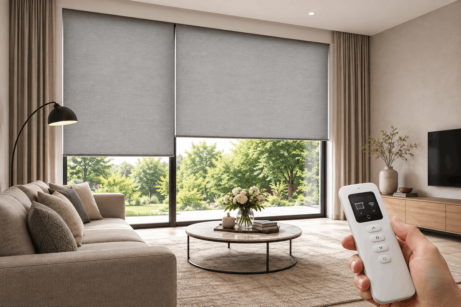 Motorized Roller Blinds
