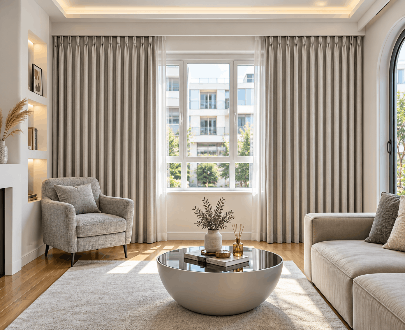 Classic Pinch Pleat Curtains