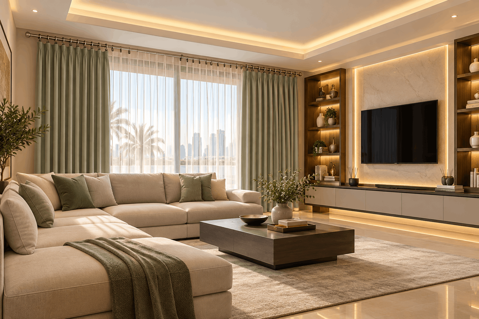 Modern Pleated Curtains