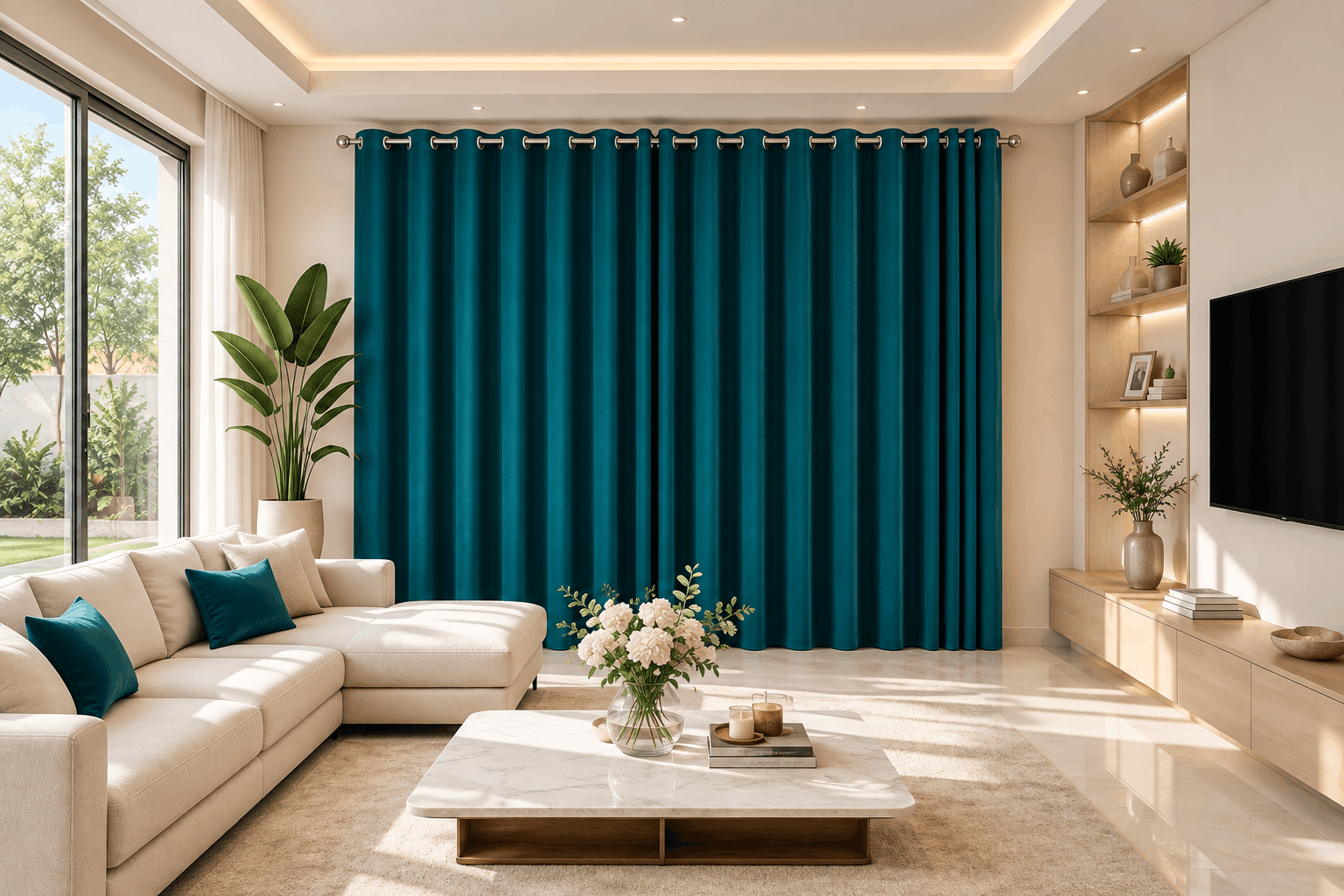 Cotton Eyelet Curtains