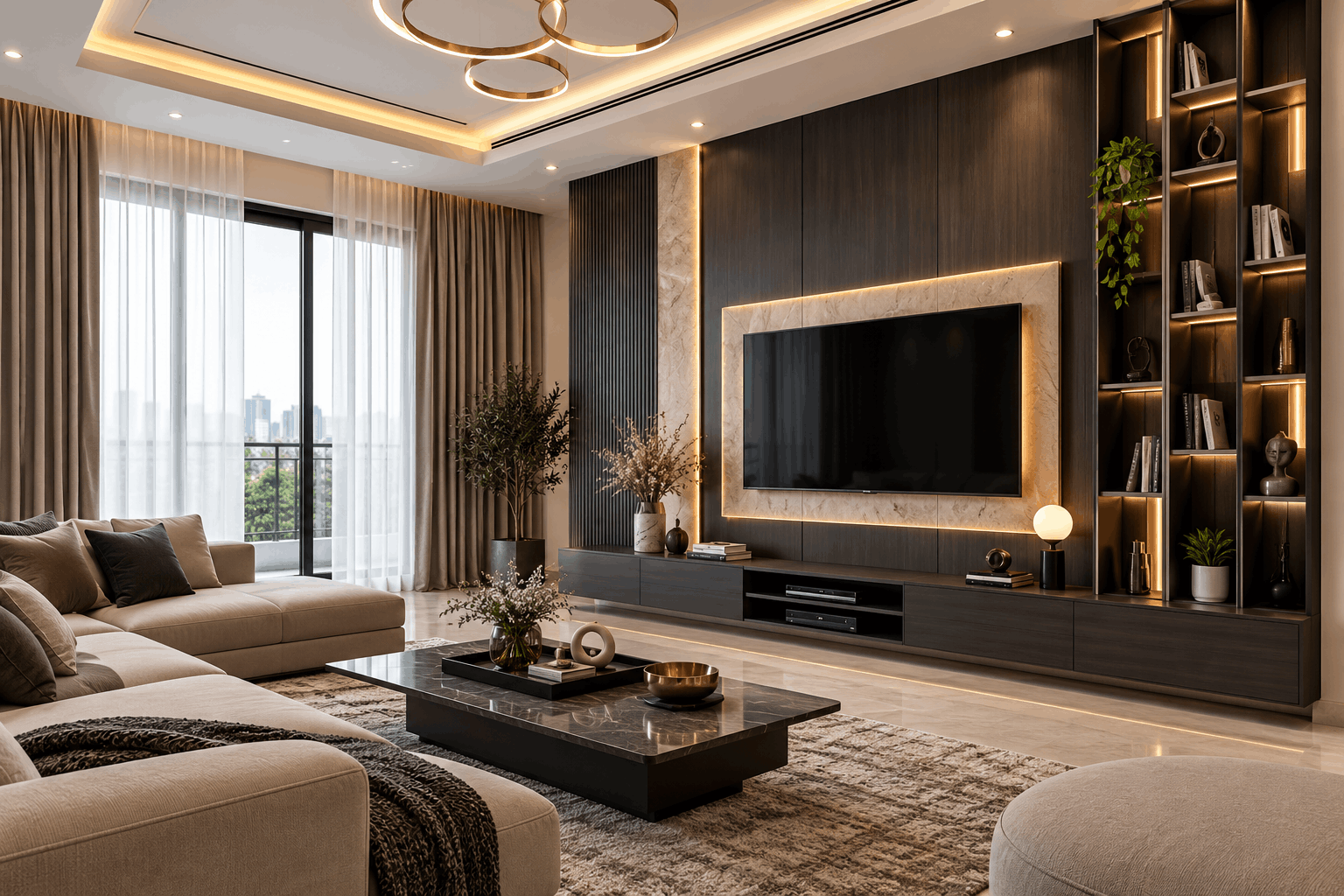 Veneer TV Unit